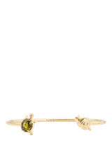 John Lewis kate spade new york Open Crystal Bangle Green 11.43cm Diameter- Buy online at McGrocer