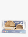 Cheeky Chompers weaning set sand 6-piece, UK version