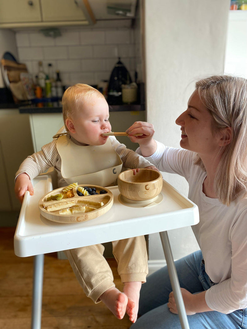 Cheeky Chompers weaning set sand 6-piece, UK version