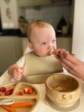 Cheeky Chompers weaning set sand 6-piece, UK version