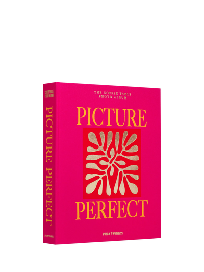 John Lewis PRINTWORKS Picture Perfect Coffee Table Photo Album Pink- Buy online at McGrocer