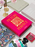 PRINTWORKS Picture Perfect coffee table photo album in pink - British product