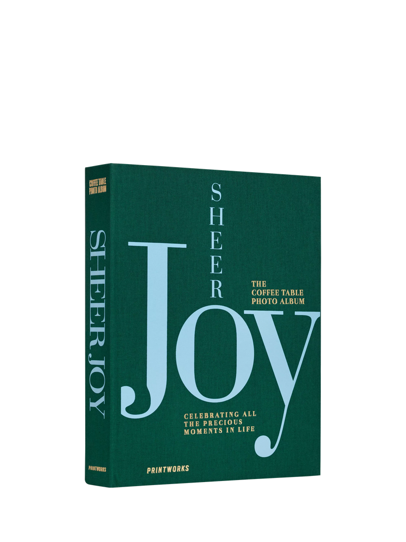 PRINTWORKS Sheer Joy green photo album, UK version