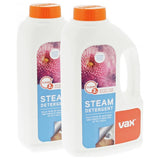 Vax Spring steam detergent twin pack 2x1L, UK version