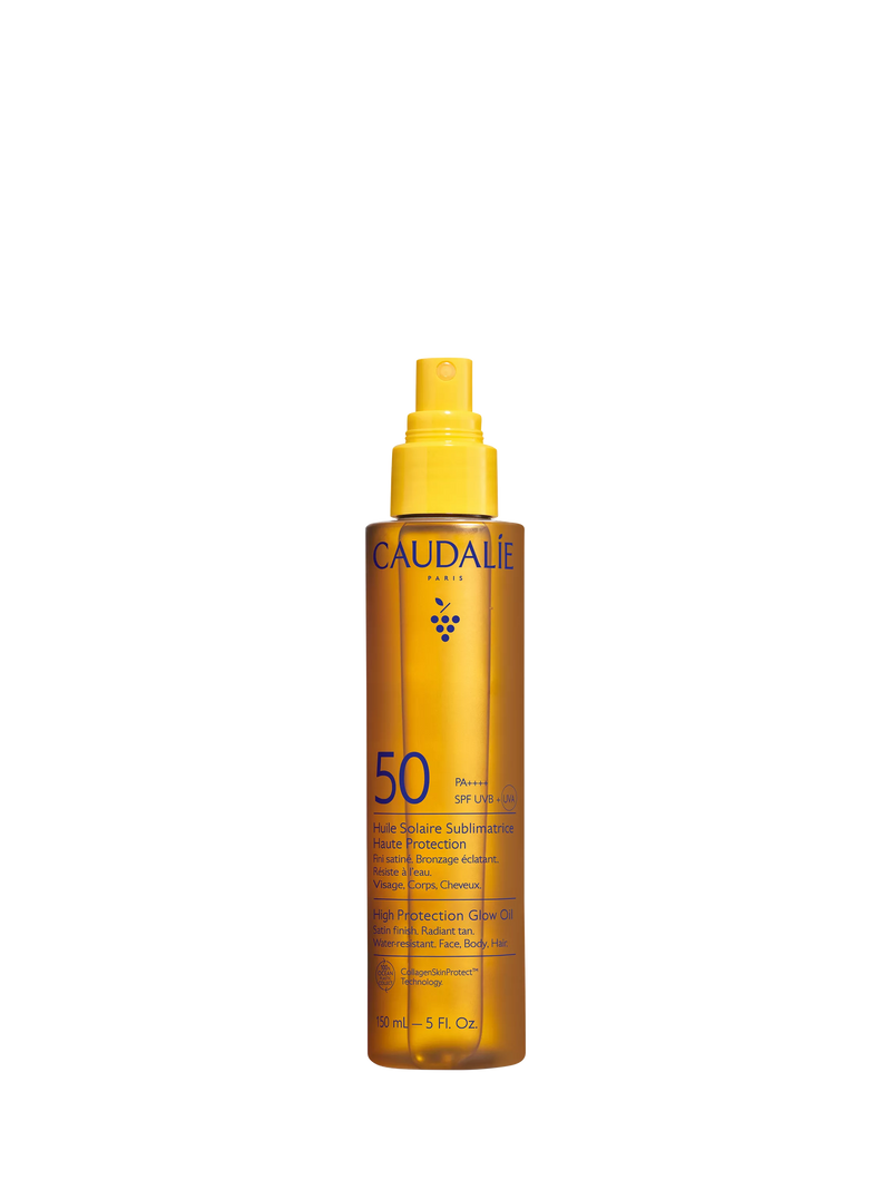 Caudalie Vinosun glow oil SPF 50 150ml, imported from the UK