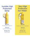 Caudalie invisible high protection sunscreen spray SPF 50 150ml, imported from the UK