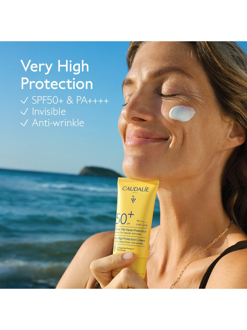 Caudalie Vinosun sun cream SPF 50+ 50ml - British product