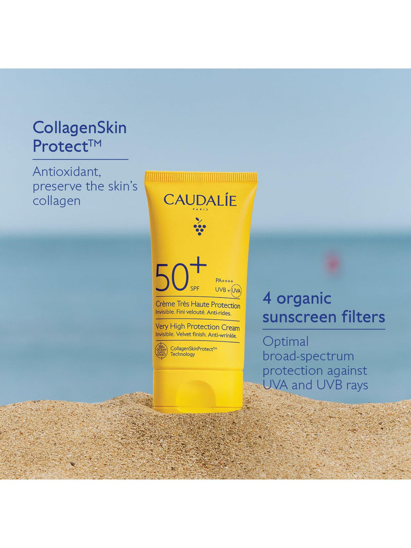 Caudalie Vinosun sun cream SPF 50+ 50ml - British product