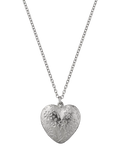Alex Monroe sterling silver floral heart pendant necklace - British product