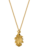 John Lewis Alex Monroe Fallen Oak Pendant Necklace in Yellow Gold- Buy online at McGrocer
