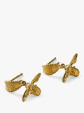 Alex Monroe bee drop huggie hoop earrings - British product