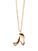 John Lewis PDPAOLA Initial Pendant Necklace, Gold- Buy online at McGrocer