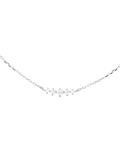PDPAOLA Estela crystal chain necklace 47.9cm - British product