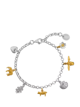 John Lewis Alex Monroe Mixed Charm Bracelet Mixed Metal- Buy online at McGrocer