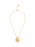 Reiss gold pendant necklace with adjustable chain (British brand)