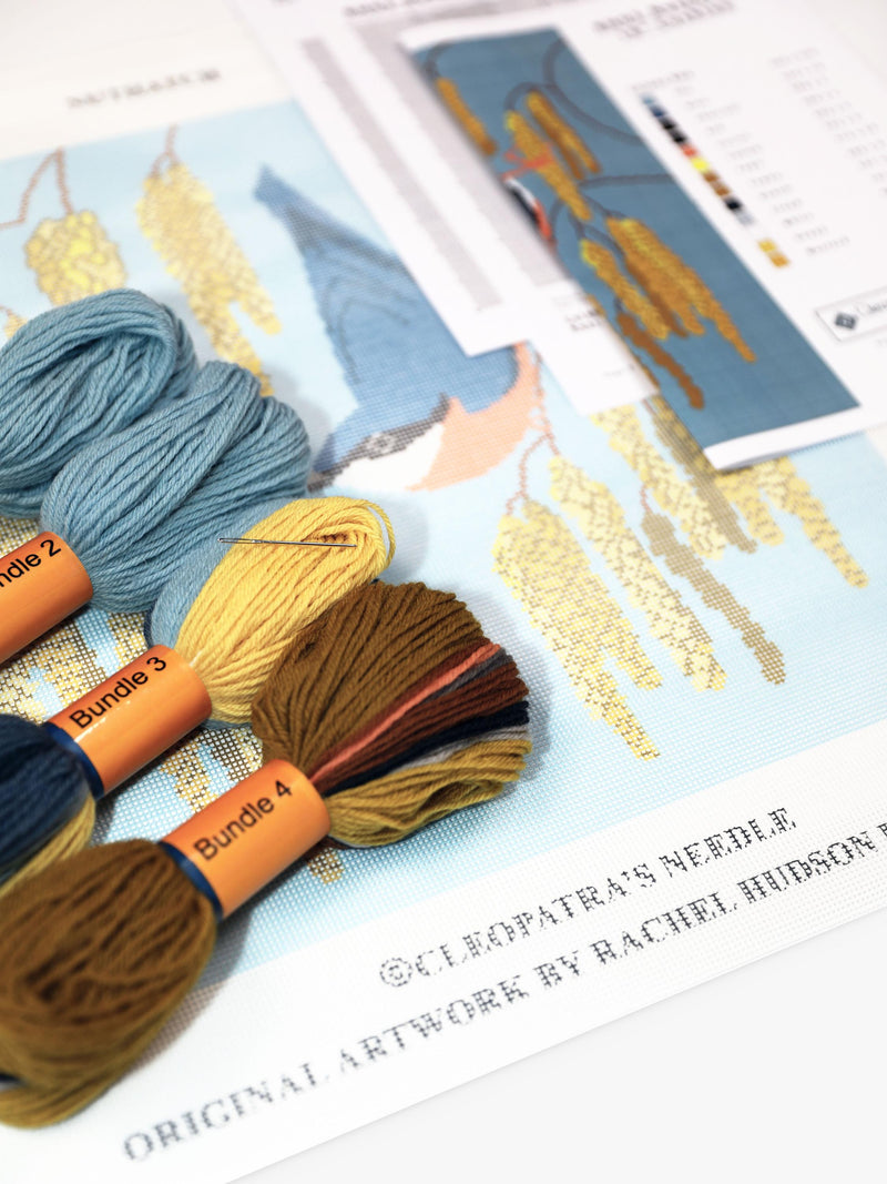Cleopatra's Needle Nuthatch Tapestry Kit - British product