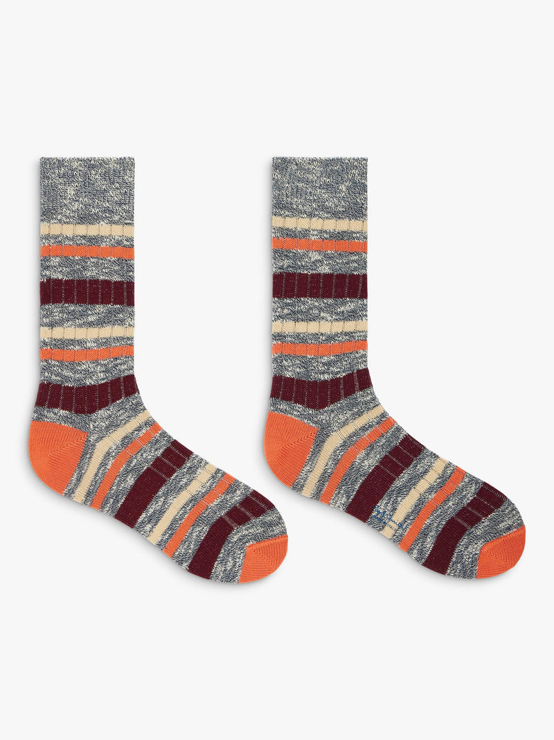 Paul Smith stripe cotton blend socks pack of 2, UK version