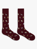 Paul Smith dog print socks pack of 2 (British brand)