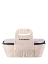 John Lewis Le Creuset Rectangular Dish Tote Bag, Ecru- Buy online at McGrocer