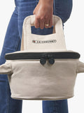 Le Creuset tote bag for round casseroles ecru (British brand)
