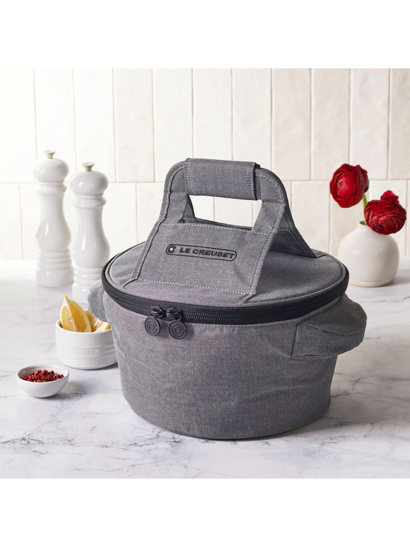 Le Creuset natural casserole tote bag for 24-26cm, imported from the UK