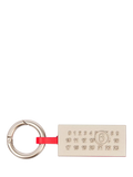 MM6 Maison Margiela numeric keyring in papaya - British product