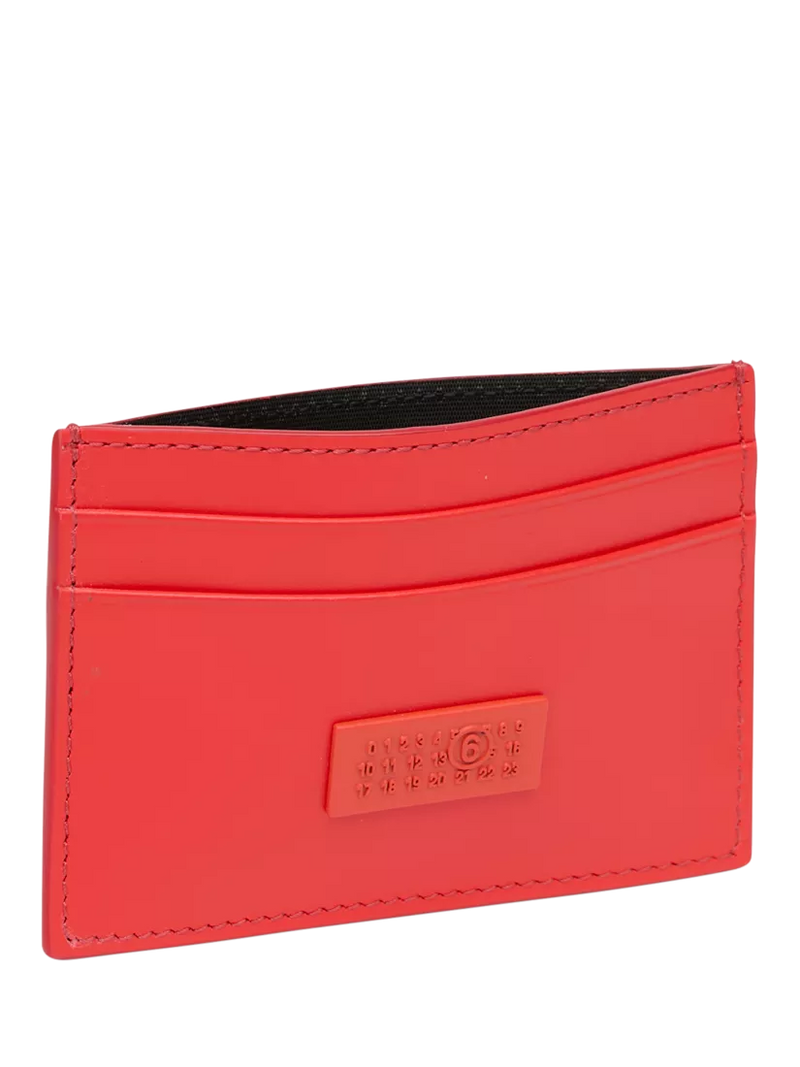 MM6 Maison Margiela Papaya card holder compact - British product