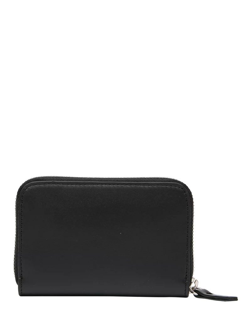 MM6 Maison Margiela leather zip wallet black, UK version