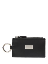 John Lewis MM6 Maison Margiela Leather Zip Wallet, Black- Buy online at McGrocer