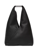 John Lewis MM6 Maison Margiela Japanese Leather Shoulder Bag, Black- Buy online at McGrocer