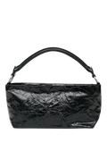 MM6 Maison Margiela Numeric black leather shoulder bag - British product