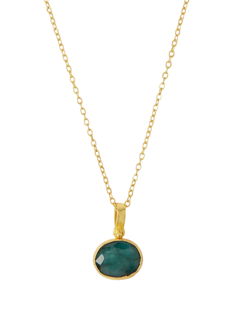 Ottoman Hands Siena Semi Precious Pendant Necklace
