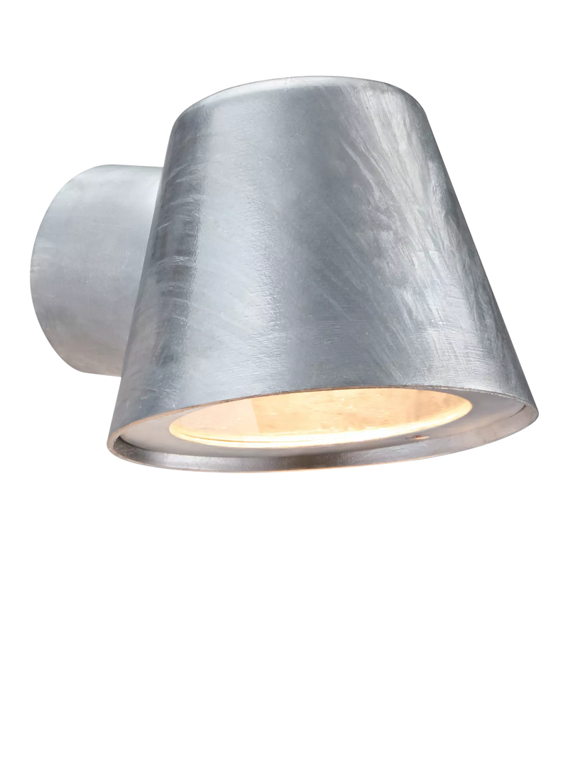 Nordlux Aleria galvanised outdoor wall light (British brand)