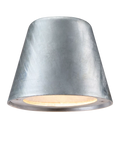 Nordlux Aleria galvanised outdoor wall light (British brand)