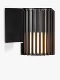 Nordlux Aludra ribbed outdoor wall light (British brand)