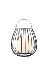 John Lewis Nordlux Jim To-Go Portable Rechargeable Outdoor Lantern, Black- Buy online at McGrocer