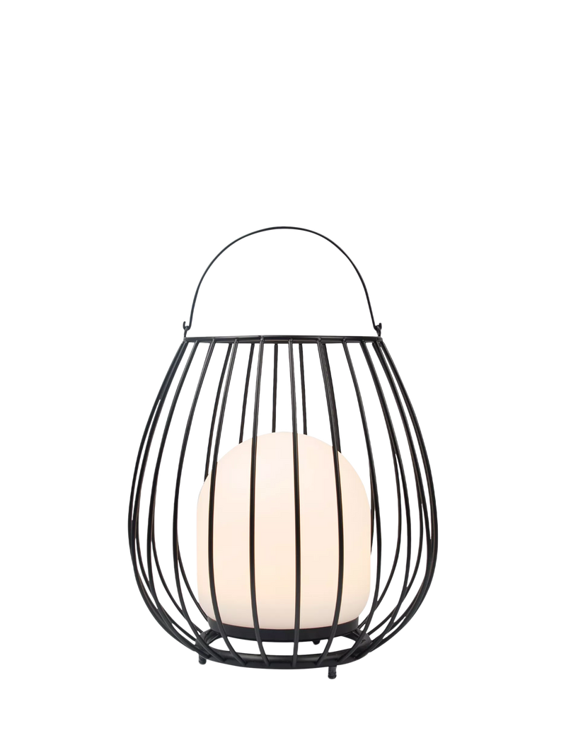 Nordlux portable outdoor lantern black, imported from the UK