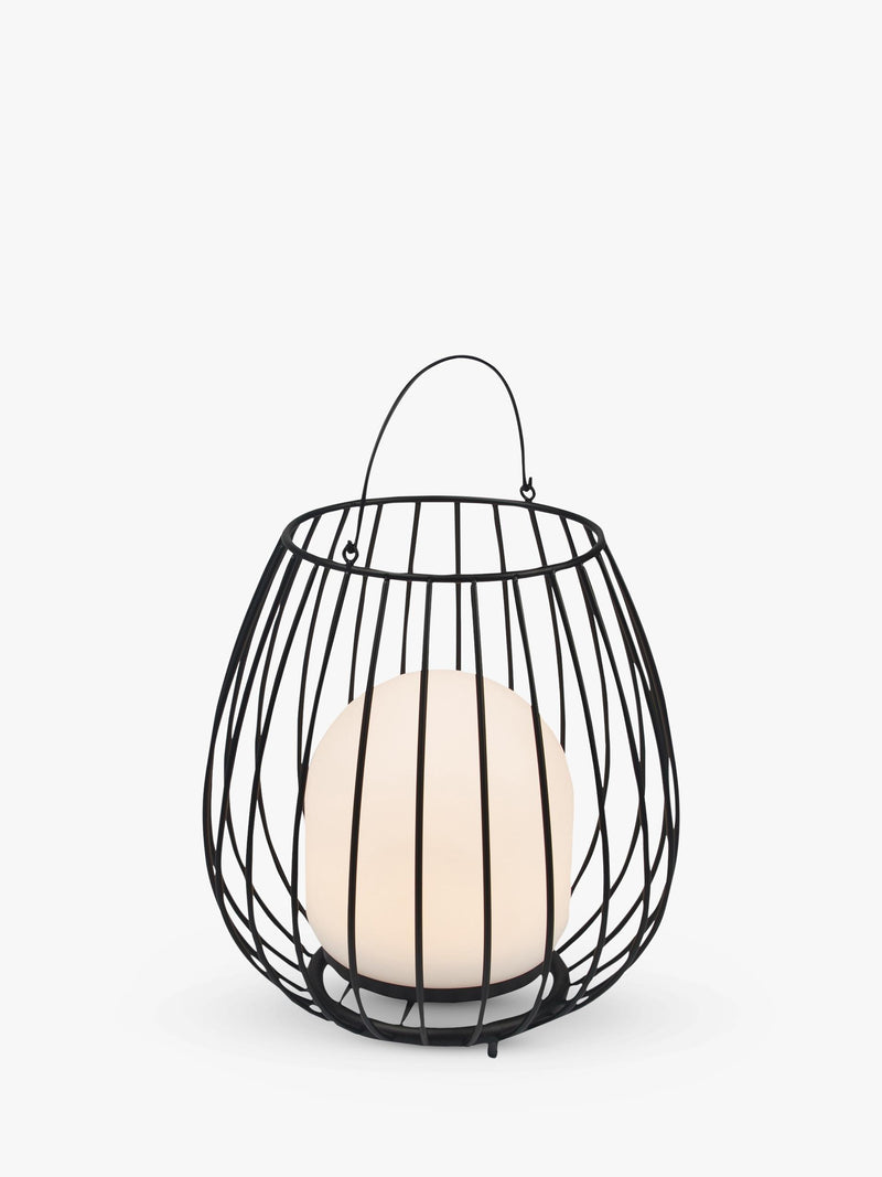 Nordlux portable outdoor lantern black, imported from the UK