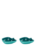 Le Creuset stoneware snapper fish dish set of 2 12cm (British brand)