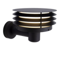 Nordlux Cirella black outdoor wall light 31.5cm (British brand)