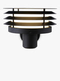 Nordlux Cirella black outdoor wall light 31.5cm (British brand)