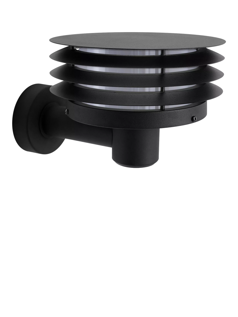 Nordlux Cirella black outdoor wall light 31.5cm (British brand)