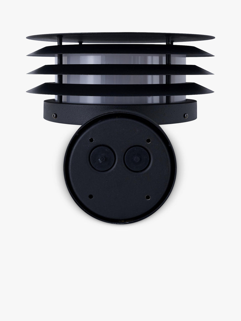 Nordlux Cirella black outdoor wall light 31.5cm (British brand)