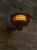 Nordlux Cirella black outdoor wall light 31.5cm (British brand)