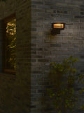 Nordlux Cirella black outdoor wall light 31.5cm (British brand)