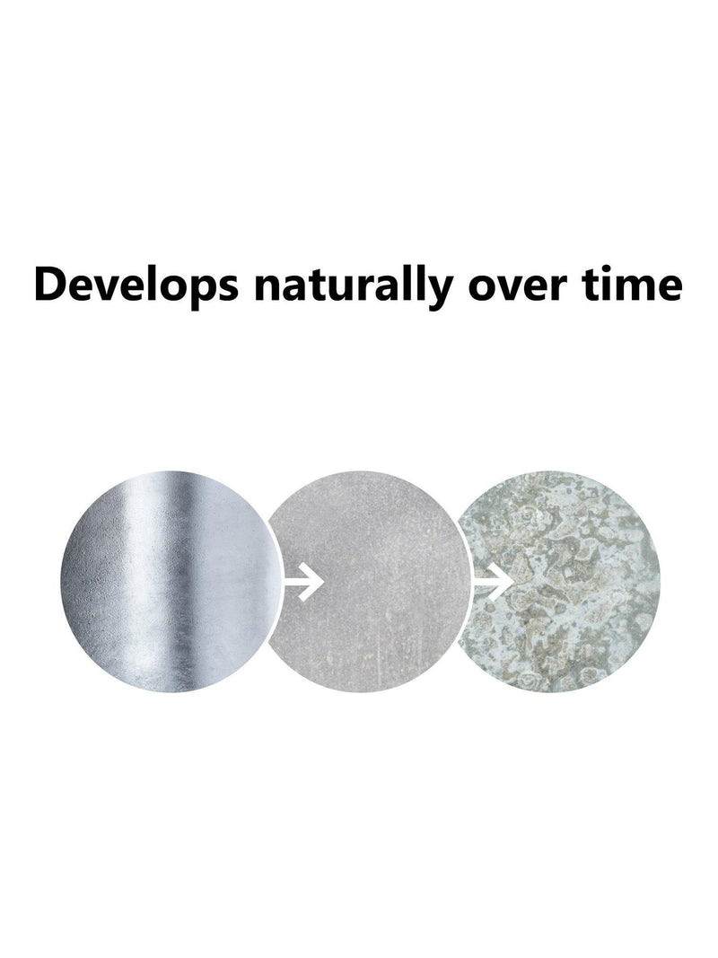 Nordlux Malte round outdoor wall light galvanised steel, imported from the UK