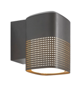 John Lewis Nordlux Sidara Outdoor Wall Light Anthracite- Buy online at McGrocer
