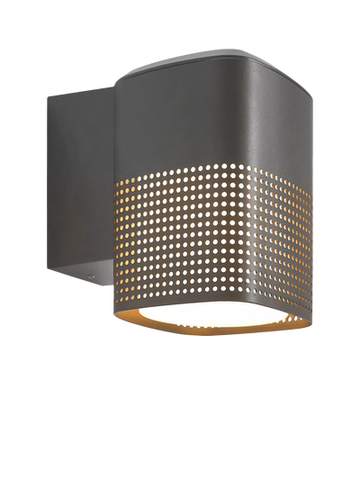 John Lewis Nordlux Sidara Outdoor Wall Light Anthracite- Buy online at McGrocer