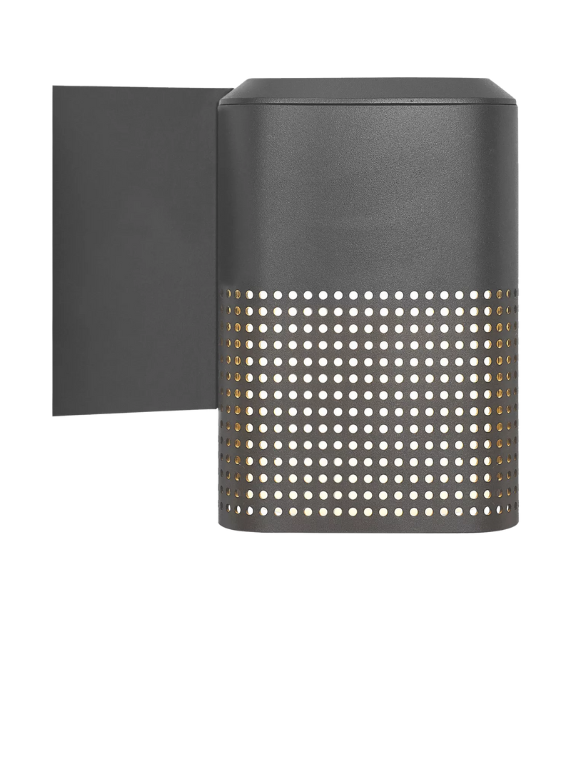 Nordlux Sidara outdoor wall light anthracite, imported from the UK