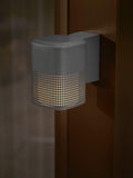 Nordlux Sidara outdoor wall light anthracite, imported from the UK